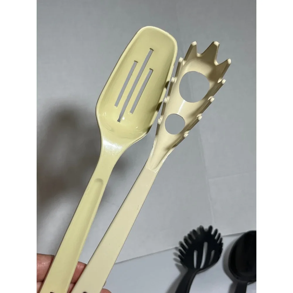 Vintage Kitchen Utensil Set 5pc Hutzler Tailor Made King Kraft Made in USA Nylon